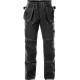 Mocne spodnie robocze monterskie 100% bawełniane 255K FAS Fristads BLACK