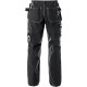 Mocne spodnie robocze monterskie 100% bawełniane 255K FAS Fristads BLACK