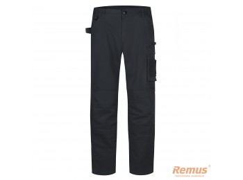 4 BLACK PAS - WYTRZYMAŁE SPODNIE ROBOCZE DO PASA 260-270 g/m2