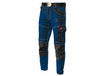 JEANS STRETCH BLUE - Elastyczne Spodnie jeansowe ze Stretchem