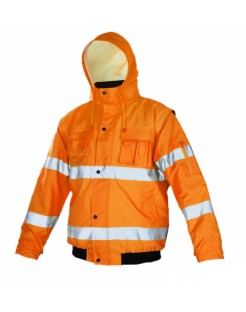 KFLASH SHORT  -  KURTKA ODBLASKOWA OSTRZEGAWCZA ZIMOWA 