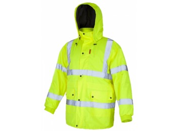 KFLASH YELLOW KURTKA ODBLASKOWA OSTRZEGAWCZA ZIMOWA 