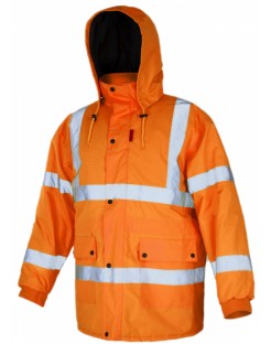 KFLASH ORANGE  KURTKA ODBLASKOWA OSTRZEGAWCZA ZIMOWA 
