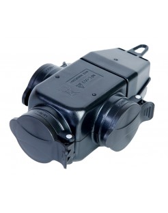 TRÓJNIK GNIAZDO 16A 230V POTRÓJNE ROZDZIELACZ IP44